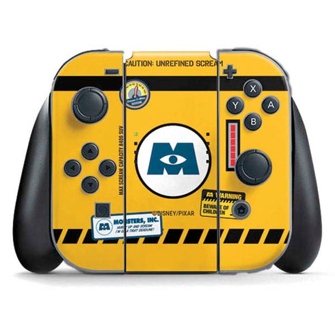 Disney Monsters Inc. Scream Canister Nintendo Skins