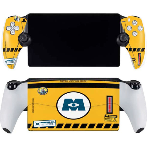 Disney Monsters Inc. Scream Canister PlayStation Portal Remote Player Skin