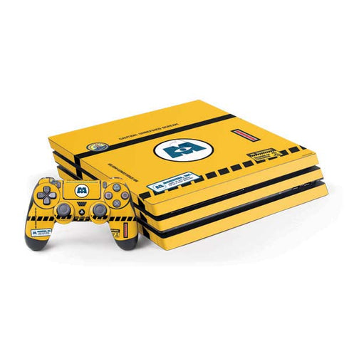 Disney Monsters Inc. Scream Canister PlayStation PS4 Skins