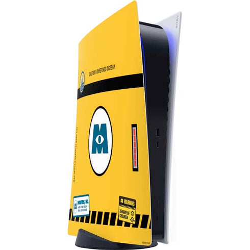 Disney Monsters Inc. Scream Canister PlayStation PS5 Skins