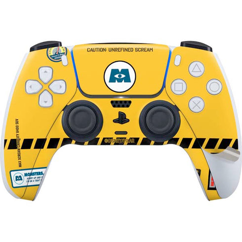 Disney Monsters Inc. Scream Canister PS5 Pro Bundle Skin