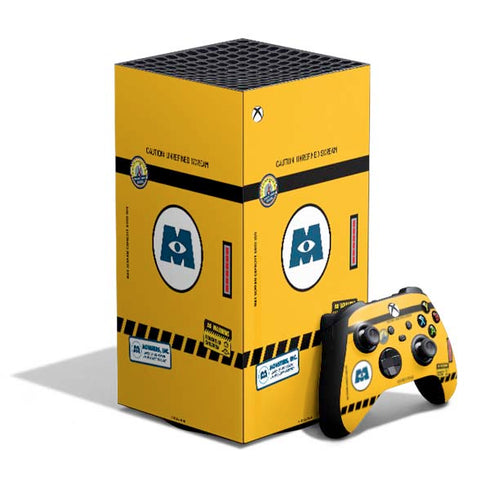 Disney Monsters Inc. Scream Canister XBox Series X Digital Edition Bundle Skin