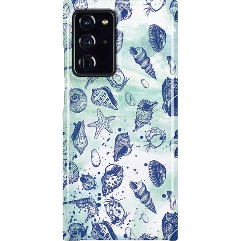 Sea Shell Variety Galaxy Cases