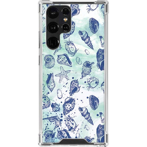 Sea Shell Variety Galaxy S23 Ultra Clear Case