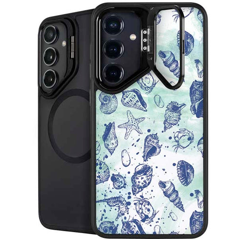 Sea Shell Variety Galaxy S24 FE Kickstand Case