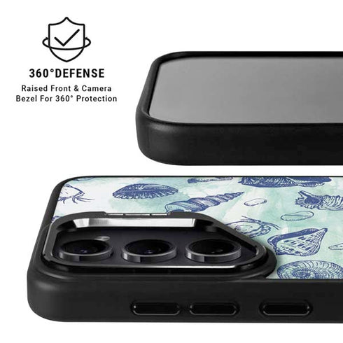 Sea Shell Variety Galaxy S24 FE Kickstand Case