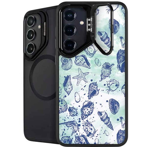 Sea Shell Variety Galaxy S24 Plus Kickstand Case