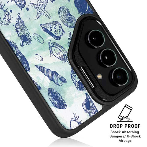 Sea Shell Variety Galaxy S24 Plus Kickstand Case