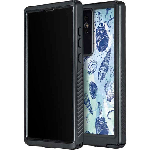 Sea Shell Variety Galaxy S24 Ultra Waterproof Case
