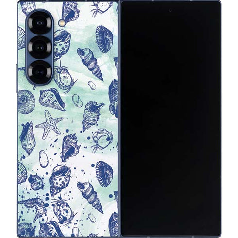 Sea Shell Variety Galaxy Z Fold6 Skin