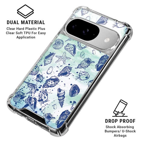 Sea Shell Variety Google Pixel 10 Clear Case
