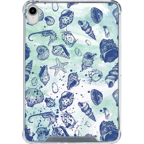 Sea Shell Variety iPad 11th Gen (2025) Clear Case