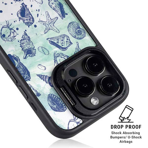 Sea Shell Variety iPhone 13 Pro Max Kickstand Case