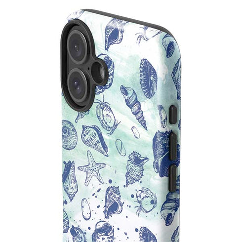 Sea Shell Variety iPhone 16 Impact Case
