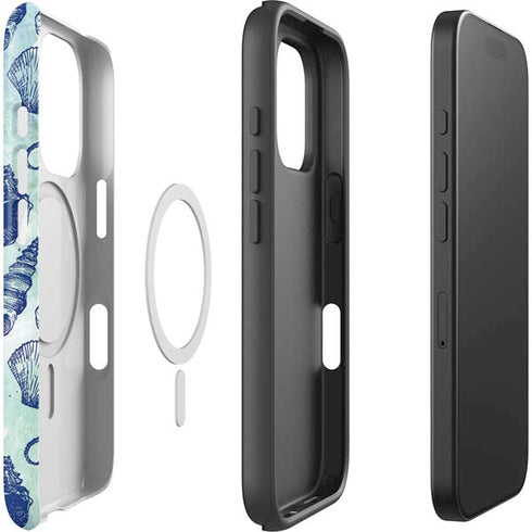 Sea Shell Variety iPhone 16 Pro Magsafe Impact Case