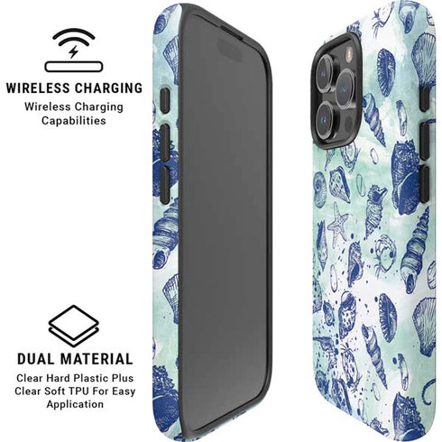 Sea Shell Variety iPhone 16 Pro Max Magsafe Impact Case