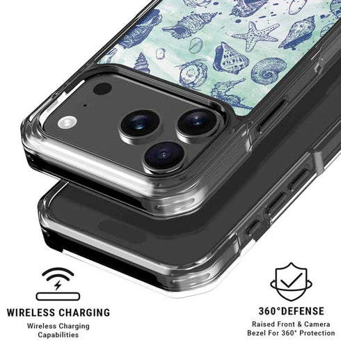 Sea Shell Variety iPhone 18 Pro Clear Case