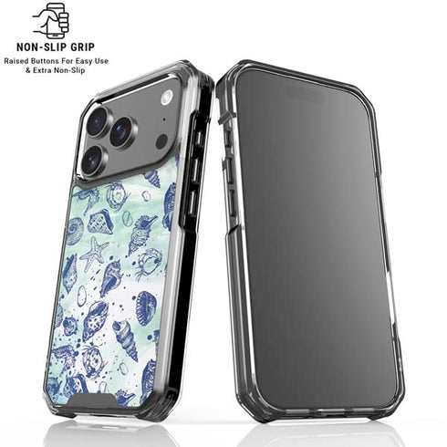 Sea Shell Variety iPhone 18 Pro Clear Case
