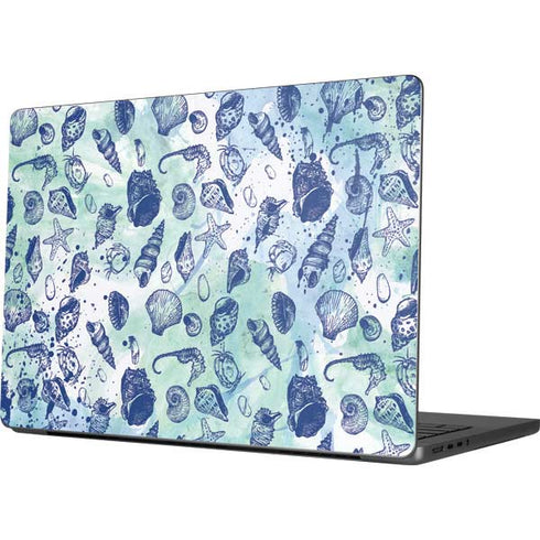 Sea Shell Variety Apple MacBook Pro 14-inch Skin