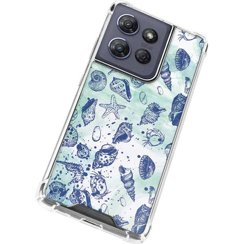 Sea Shell Variety Moto G 5G (2025) Clear Case