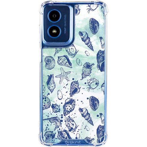 Sea Shell Variety Moto G 5G (2024) Clear Case