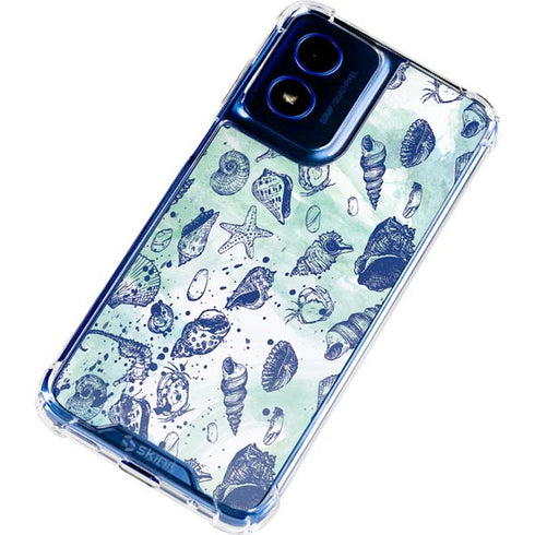 Sea Shell Variety Moto G 5G (2024) Clear Case