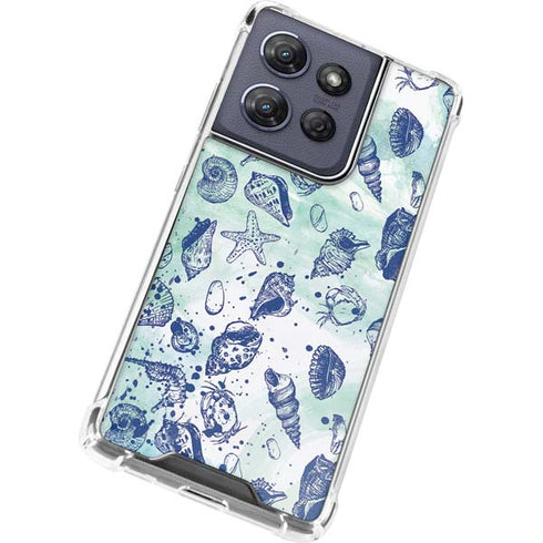 Sea Shell Variety Moto G Play 5G (2025) Clear Case