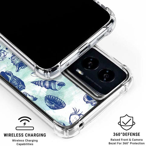 Sea Shell Variety Moto G Power 5G (2024) Clear Case