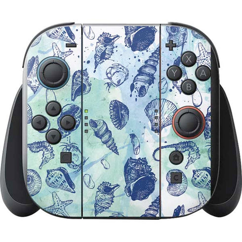 Sea Shell Variety Nintendo Switch 2 (2025) with Joy-Con Skin
