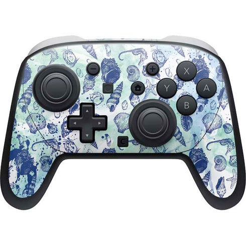 Sea Shell Variety Nintendo Switch 2 (2025) Pro Controller Skin