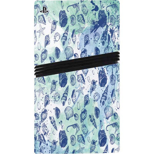 Sea Shell Variety PS5 Pro Console Skin