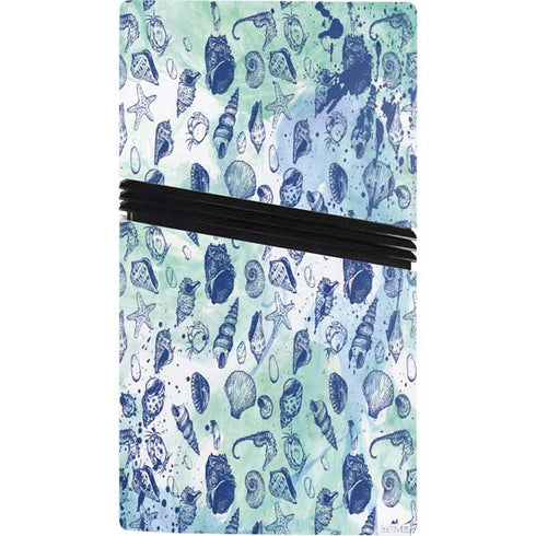 Sea Shell Variety PS5 Pro Console Skin