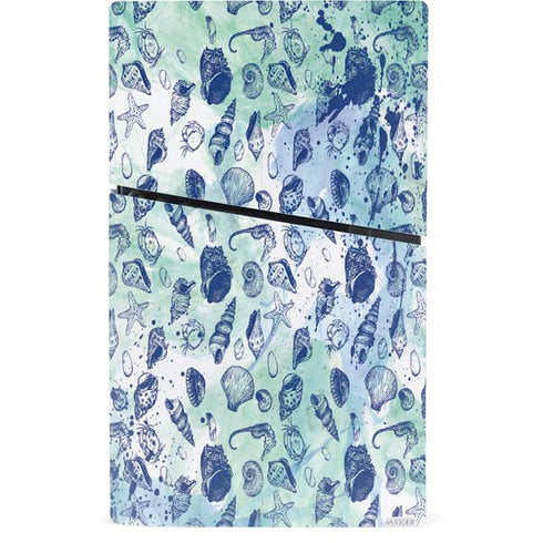 Sea Shell Variety PS5 Slim Digital Edition Console Skin
