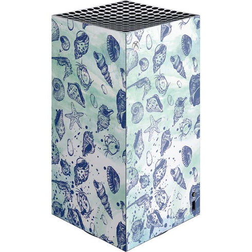 Sea Shell Variety XBox Series X Digital Edition Console Skin