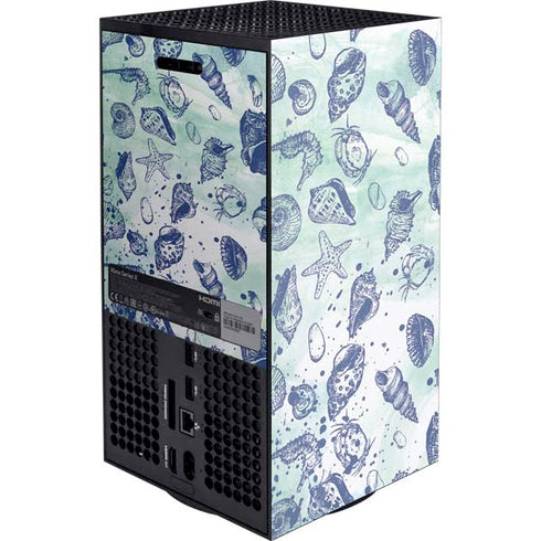 Sea Shell Variety XBox Series X Digital Edition Console Skin