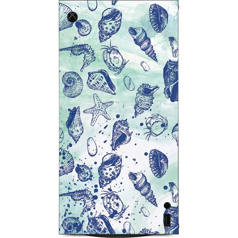 Sea Shell Variety XBox Series X Digital Edition Console Skin