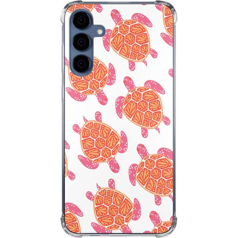 Sea Turtles by Cat Coq Galaxy A35 5G Clear Case