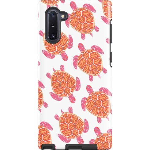 Sea Turtles by Cat Coq Galaxy Cases