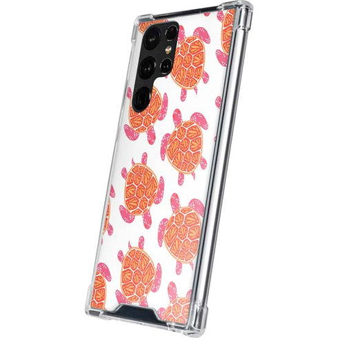 Sea Turtles by Cat Coq Galaxy S22 Ultra Clear Case