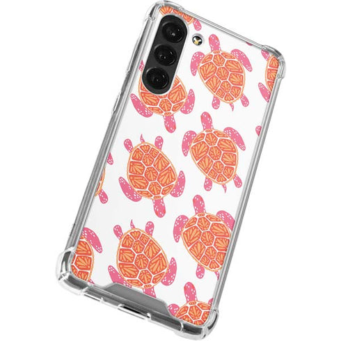 Sea Turtles by Cat Coq Galaxy S24 FE Clear Case