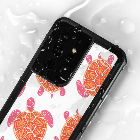 Sea Turtles by Cat Coq Galaxy S24 Ultra Waterproof Case