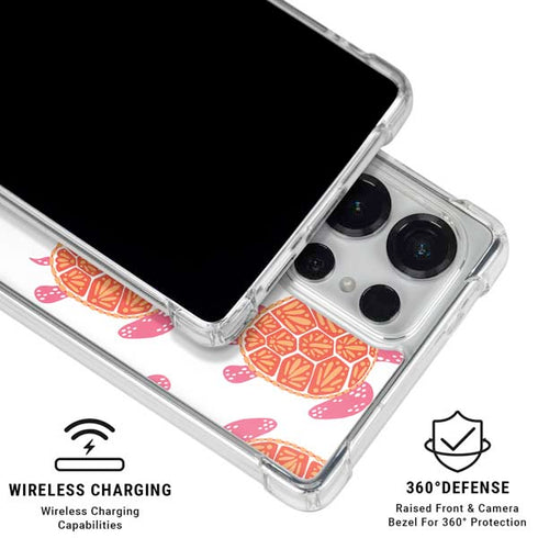 Sea Turtles by Cat Coq Galaxy S25 Ultra Clear Case