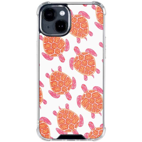 Sea Turtles by Cat Coq iPhone 15 Clear Case