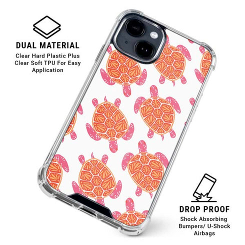 Sea Turtles by Cat Coq iPhone 15 Clear Case