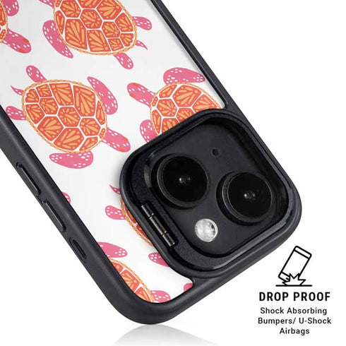 Sea Turtles by Cat Coq iPhone 15 Kickstand Case