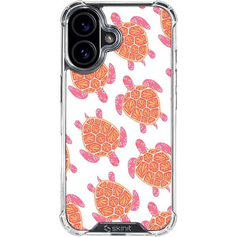 Sea Turtles by Cat Coq iPhone 16 Clear Case