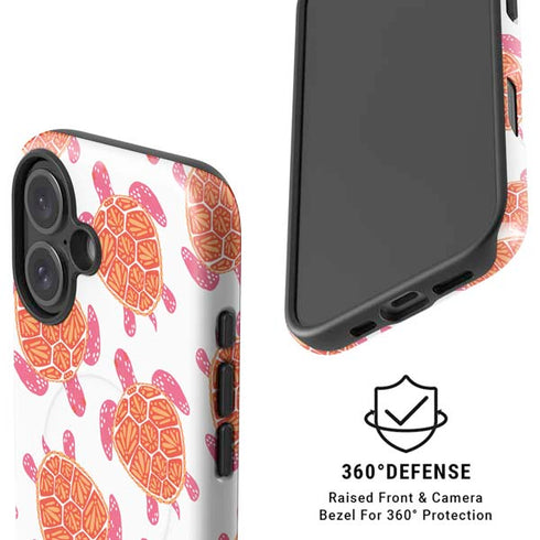 Sea Turtles by Cat Coq iPhone 16 Magsafe Impact Case