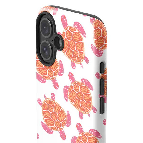 Sea Turtles by Cat Coq iPhone 16 Plus Impact Case