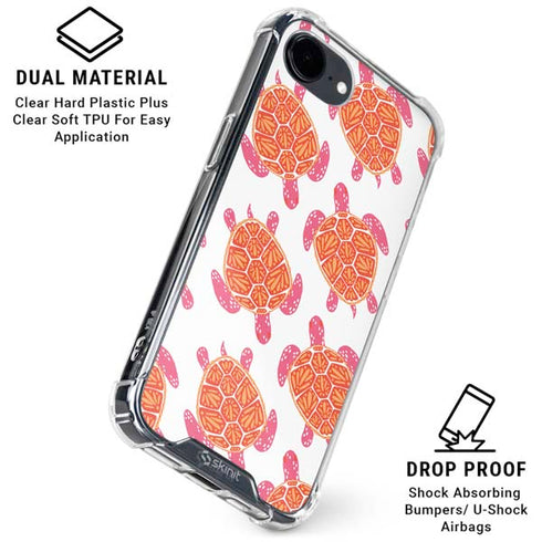Sea Turtles by Cat Coq iPhone 16e Clear Case