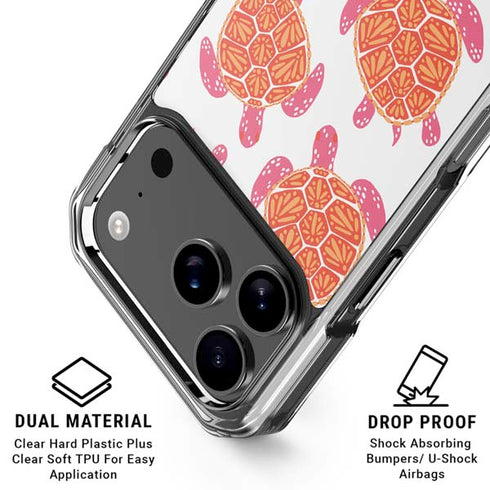 Sea Turtles by Cat Coq iPhone 18 Pro Clear Case